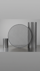 Fine-gauge specialty mesh for filtration